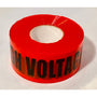 Cargar imagen en el visor de la galería, DANGER HIGH VOLTAGE Barricade Tape in Red and Black | Merco Tape® M234