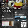 Cargar imagen en el visor de la galería, INTERTAPE PE7 Polyethylene Film Masking/Sealing Tape - Straight Edges