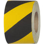 Cargar imagen en el visor de la galería, Anti-Slip Silicone Carbide Abrasive Grit Tape ~ Commercial Grade w Yellow and Black Stripe | Merco Tape® M321