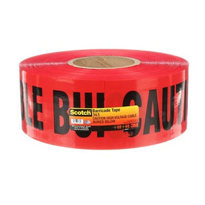 Scotch® 300 series various HAZARD Non-Detectable Underground Barricade Tapes