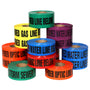 将图片加载到图库查看器，Non-DETECTABLE Underground Tape ~ 6 legends in 3in and 6in sizes | Merco Tape® M226~ similar to Scotch® 300
