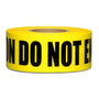 将图片加载到图库查看器，CAUTION DO NOT ENTER Barricade Tape in Yellow and Black | Merco Tape®
